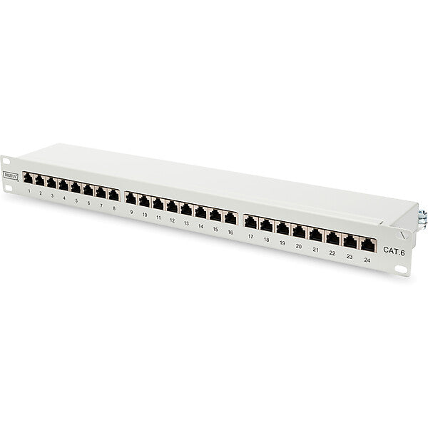 DIGITUS Patchpanel Kat.6 Classe E 24xRJ 45 STP 7035 DN-91624S